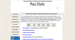Desktop Screenshot of macstats.org