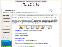 Tablet Screenshot of macstats.org